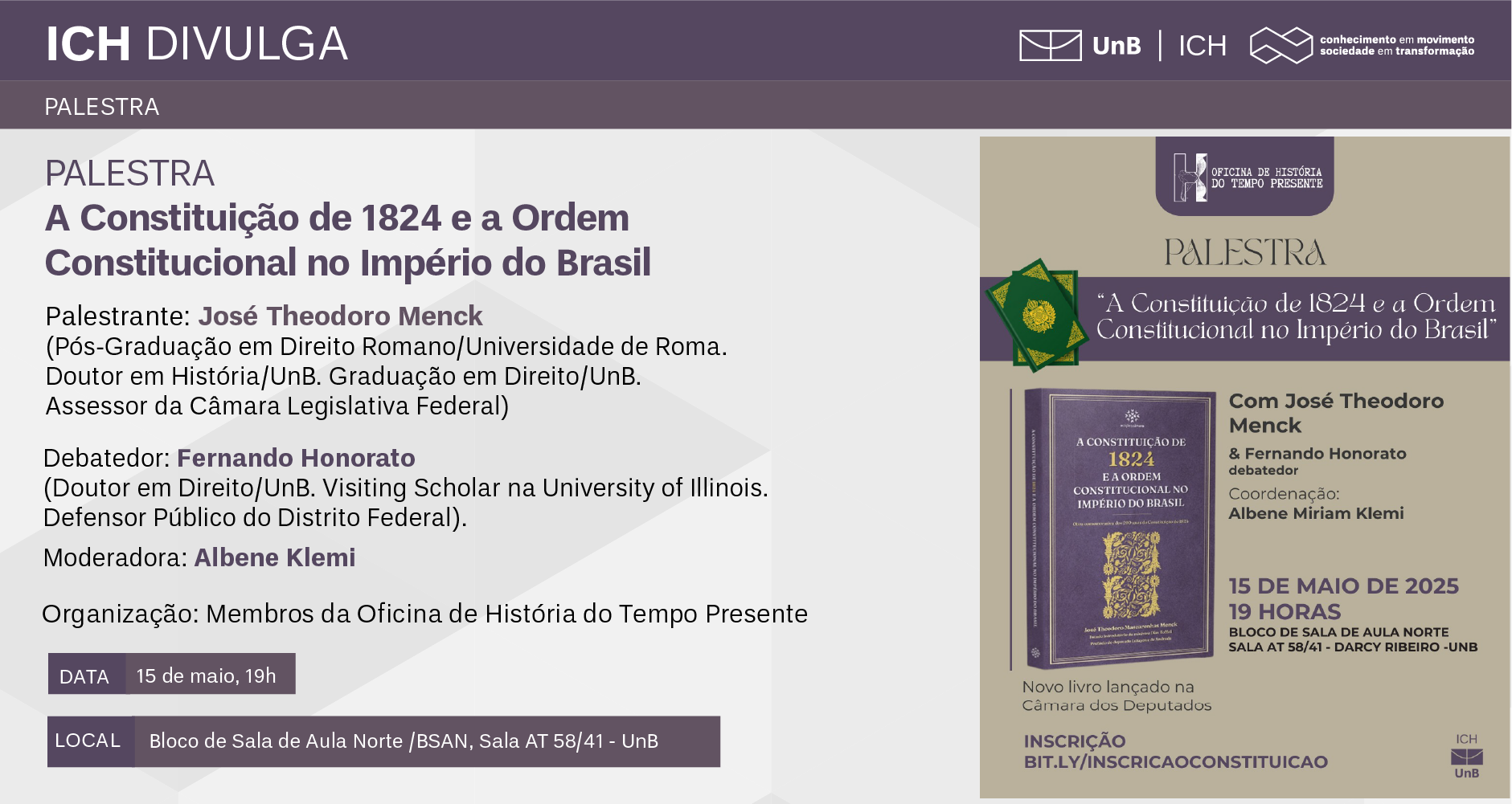 Clique aqui para mais informações